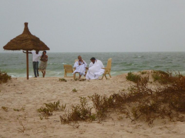 On the beach of Nouakchott Mauritania