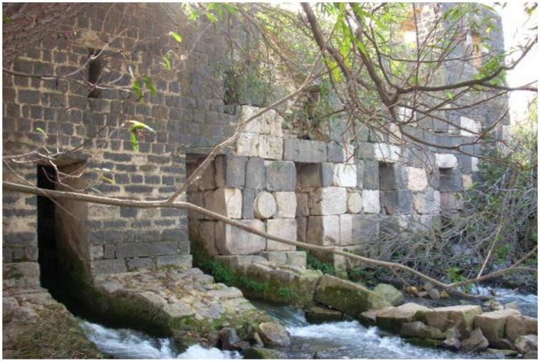 Syria Roman mill on the Orontes
