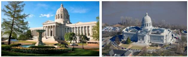 State Capitol - government building in Jefferson City, Missouri
