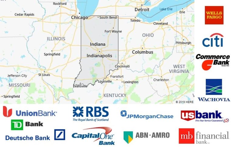 Indiana Major Banks