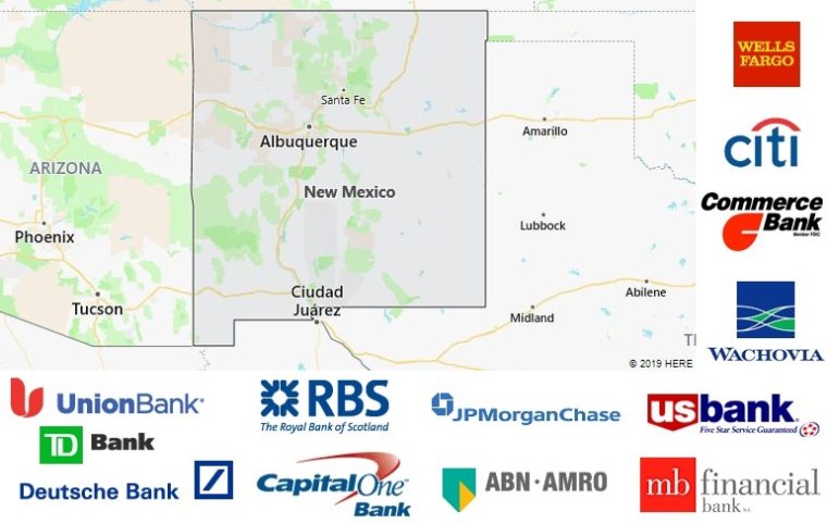 New Mexico Major Banks