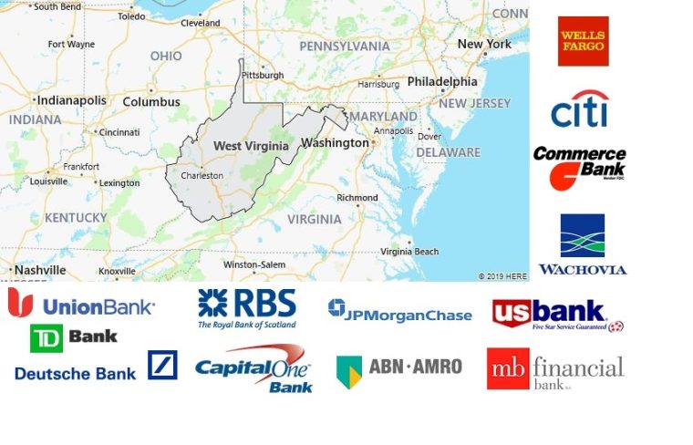 West Virginia Major Banks