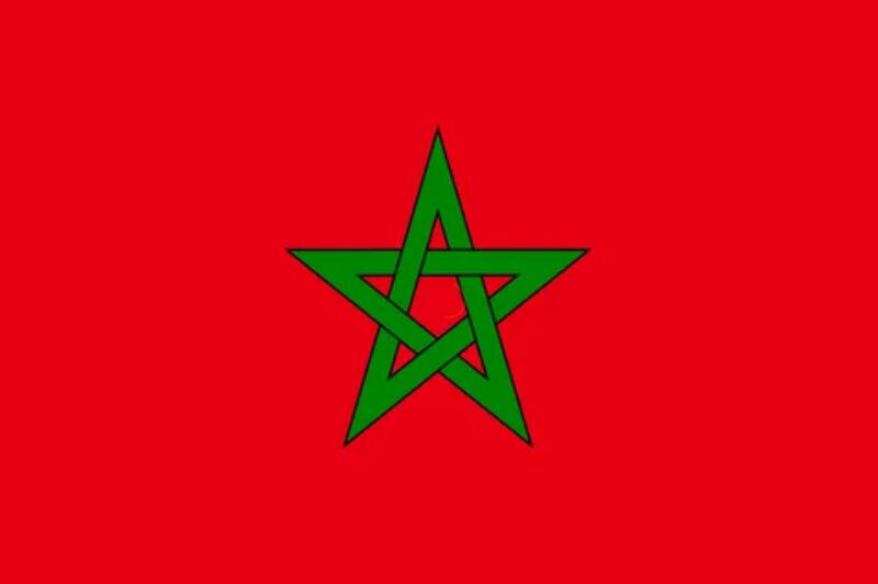 National Flag of Morocco